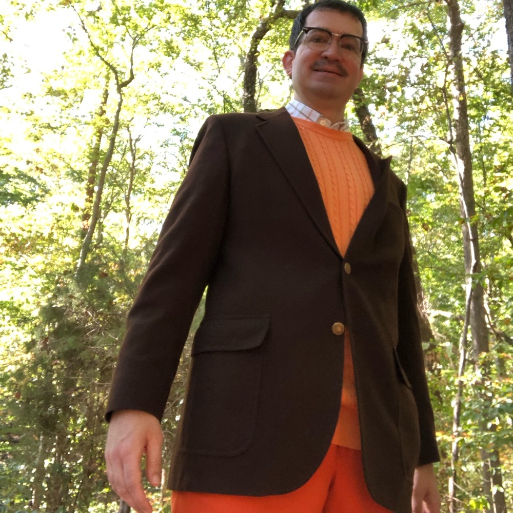Bill blass brown blazer